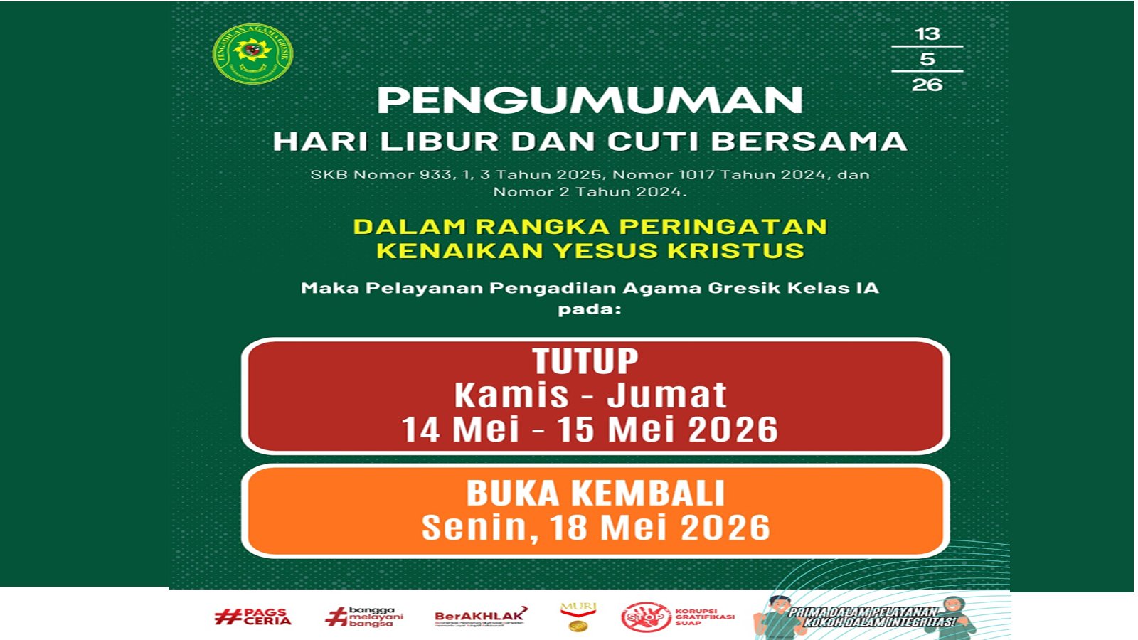 Libur dan Cuti Bersama